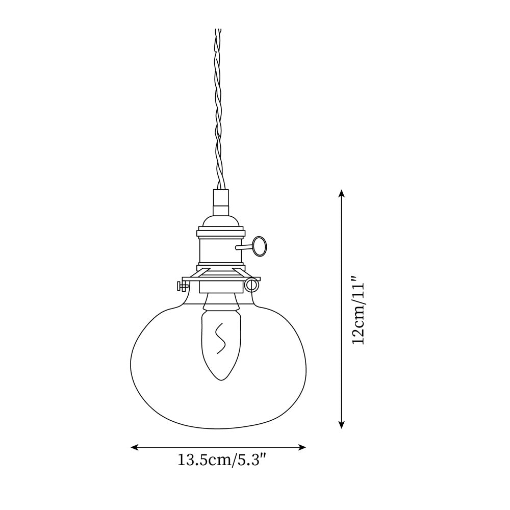 Glint Lampe Pendante Moderne en Verre - Neutralighting