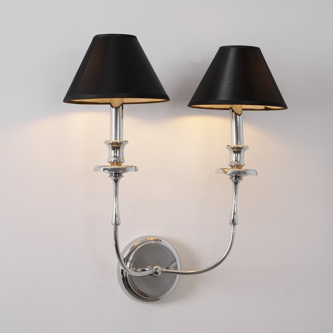 Vedoror Applique Murale Tissu Laiton Industriel Vintage - Neutralighting