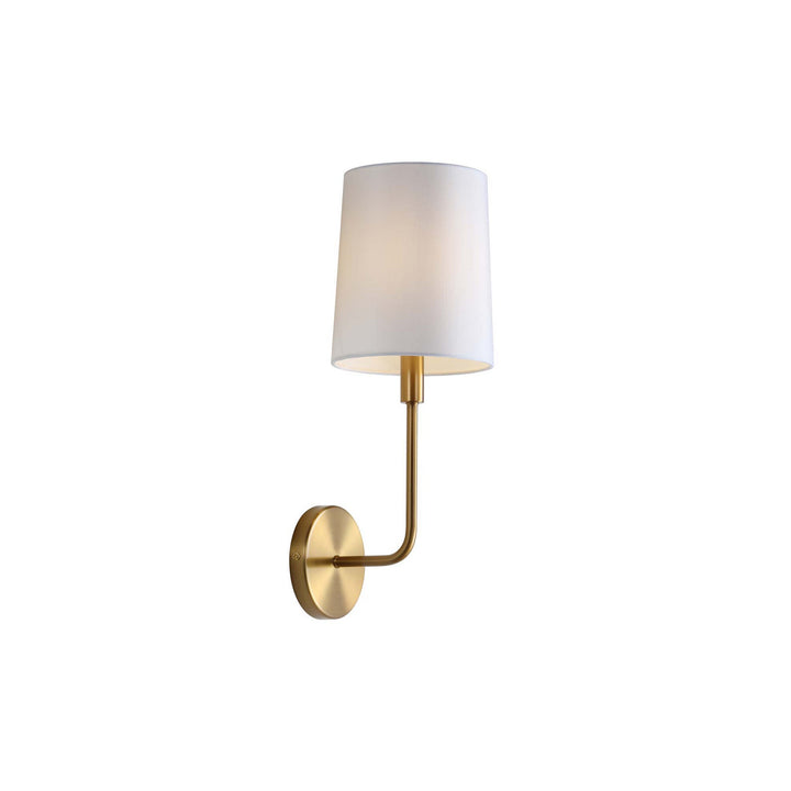Orvynia Applique Murale Laiton Tissu Minimaliste Moderne - Neutralighting