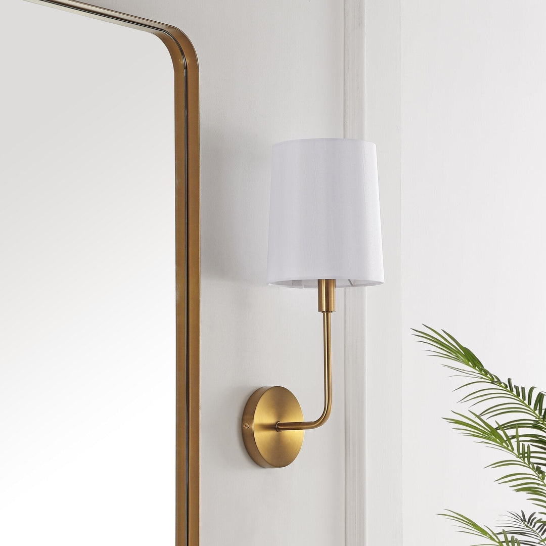 Orvynia Applique Murale Laiton Tissu Minimaliste Moderne - Neutralighting