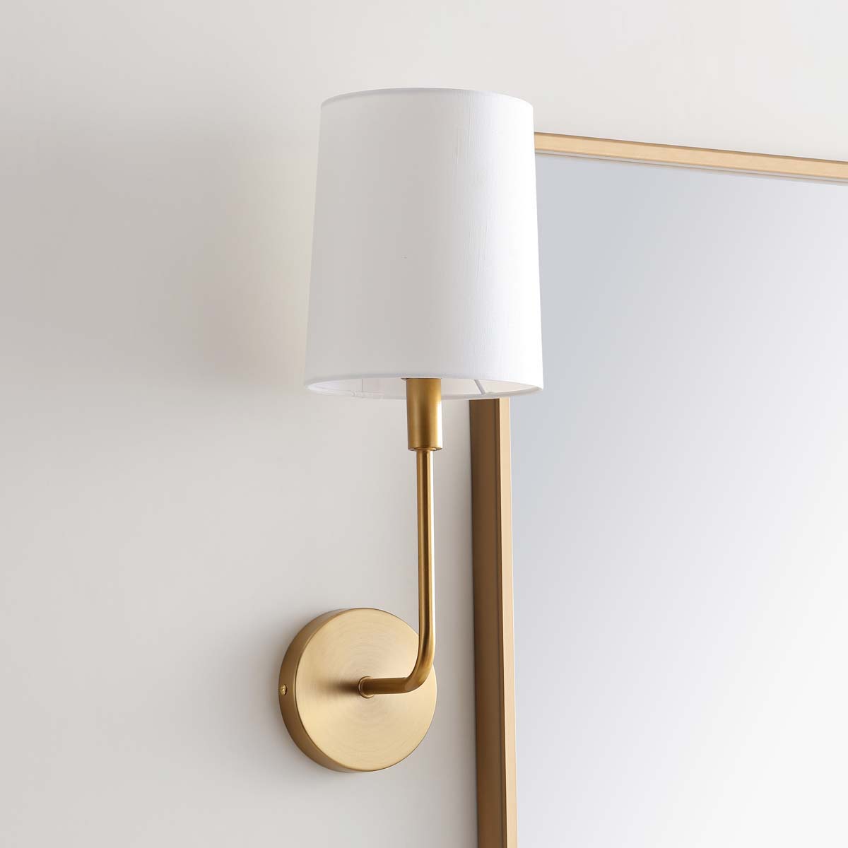 Orvynia Applique Murale Laiton Tissu Minimaliste Moderne - Neutralighting