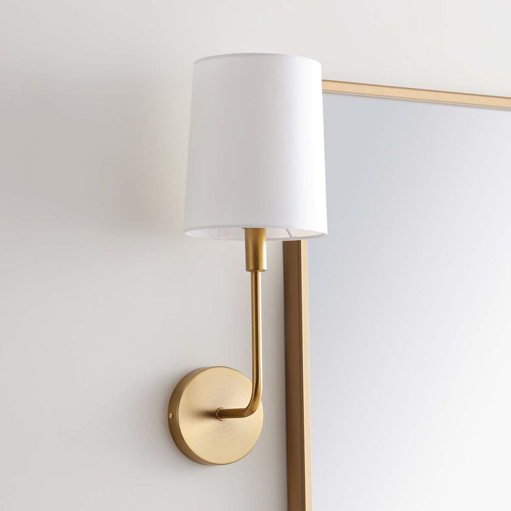 Orvynia Applique Murale Laiton Tissu Minimaliste Moderne - Neutralighting