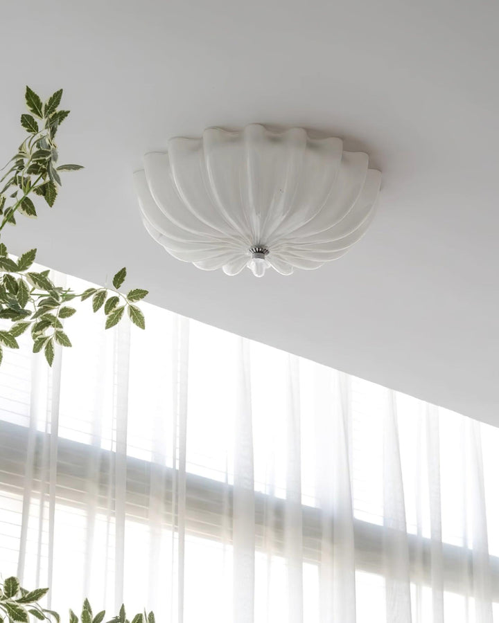 Jojo Plafonnier Élégant Verre Blanc - Neutralighting
