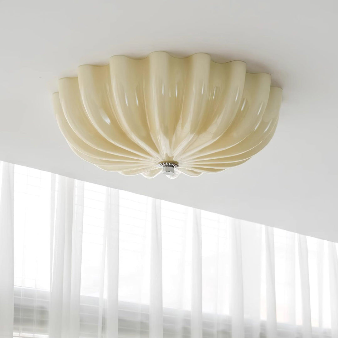 Jojo Plafonnier Élégant Verre Blanc - Neutralighting