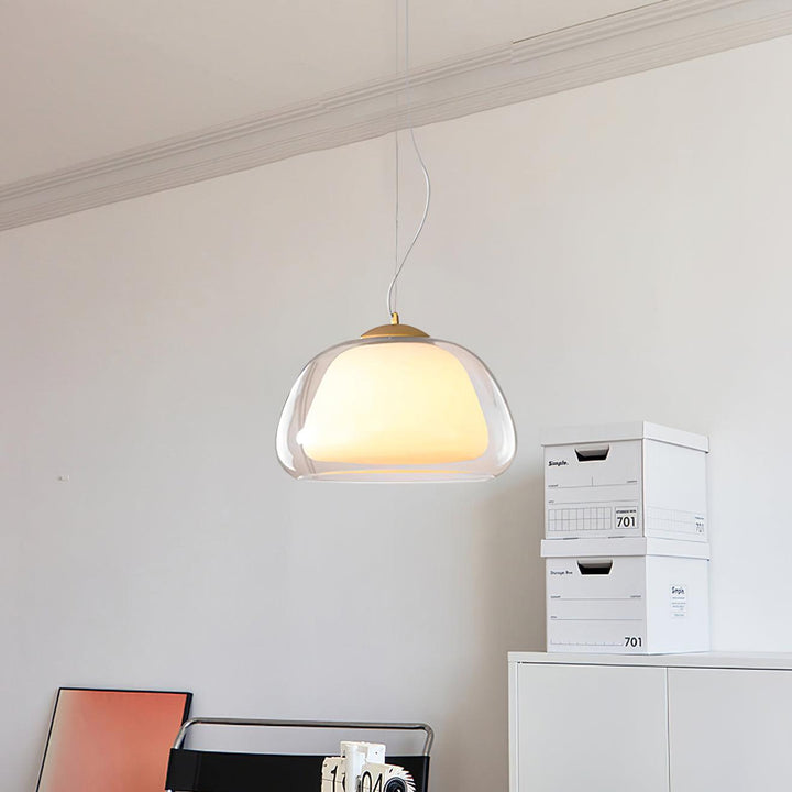 Elvo Lustra Lampe Suspendue Verre - Neutralighting