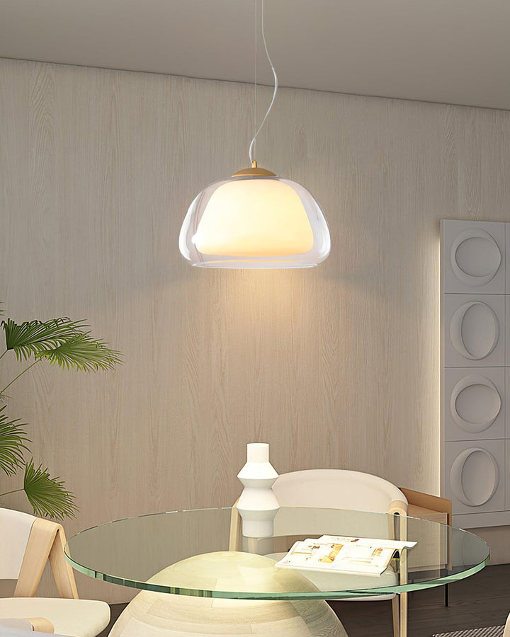 Elvo Lustra Lampe Suspendue Verre - Neutralighting
