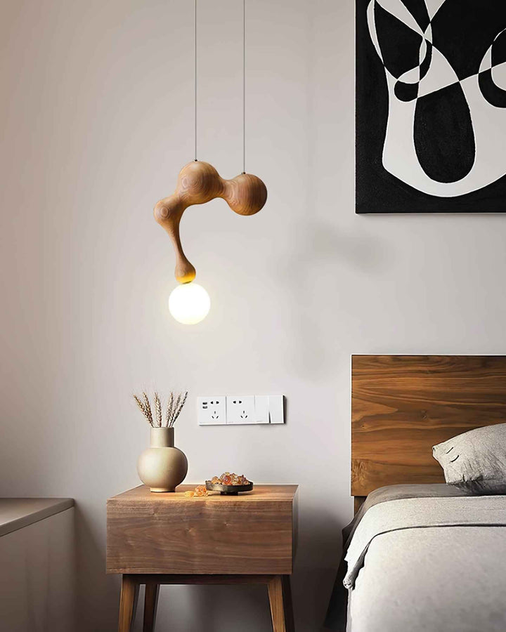 Thaddeus Lampe Pendante en Bois de Luxe - Neutralighting