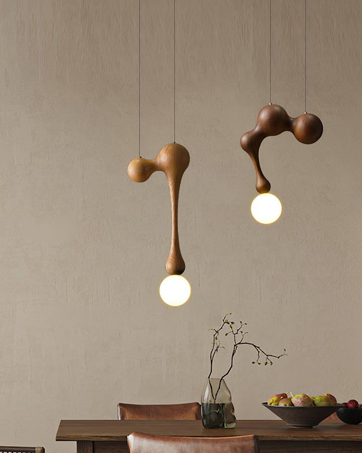 Thaddeus Lampe Pendante en Bois de Luxe - Neutralighting