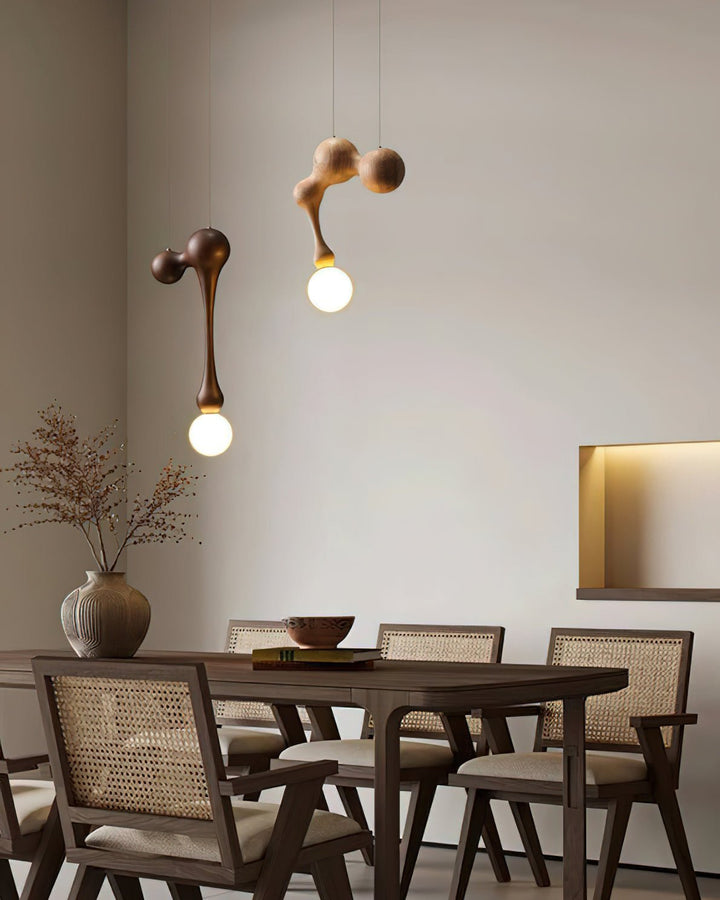 Thaddeus Lampe Pendante en Bois de Luxe - Neutralighting