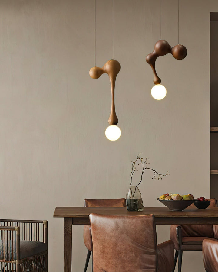 Thaddeus Lampe Pendante en Bois de Luxe - Neutralighting