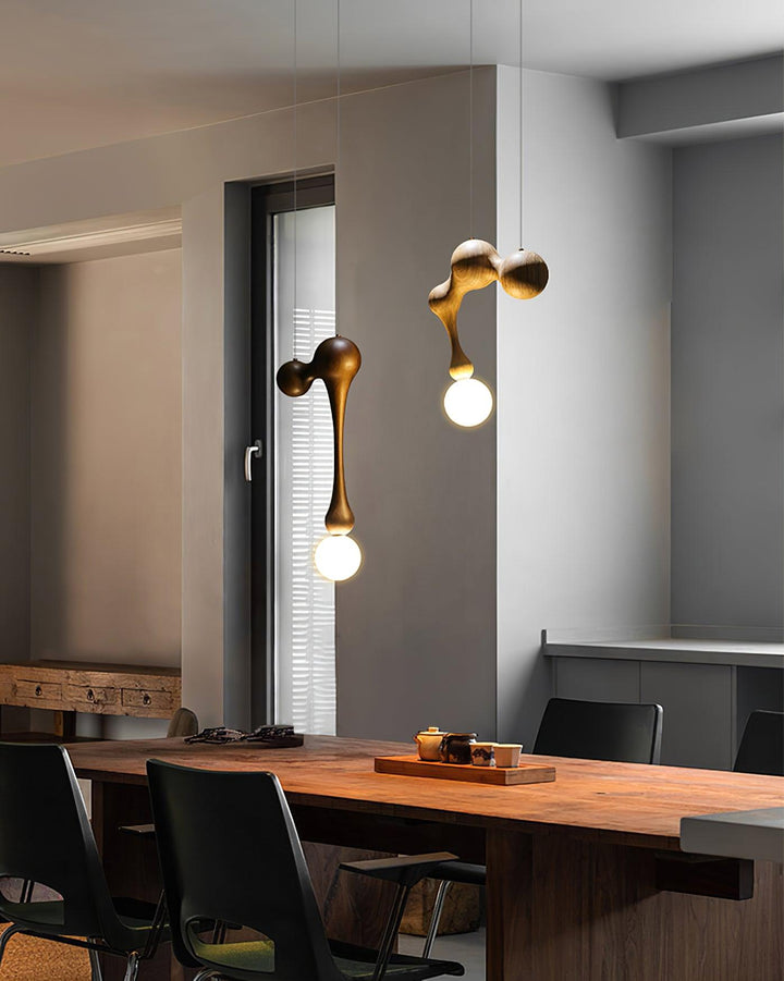 Thaddeus Lampe Pendante en Bois de Luxe - Neutralighting