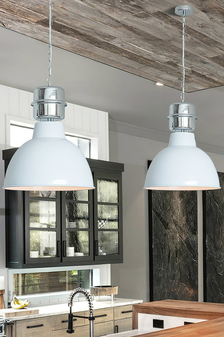 Evlaeia Lampe Pendentive Métal Orange Minimaliste Moderne - Neutralighting