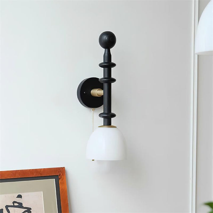 Pivelo Applique Murale en Bois Vintage - Neutralighting