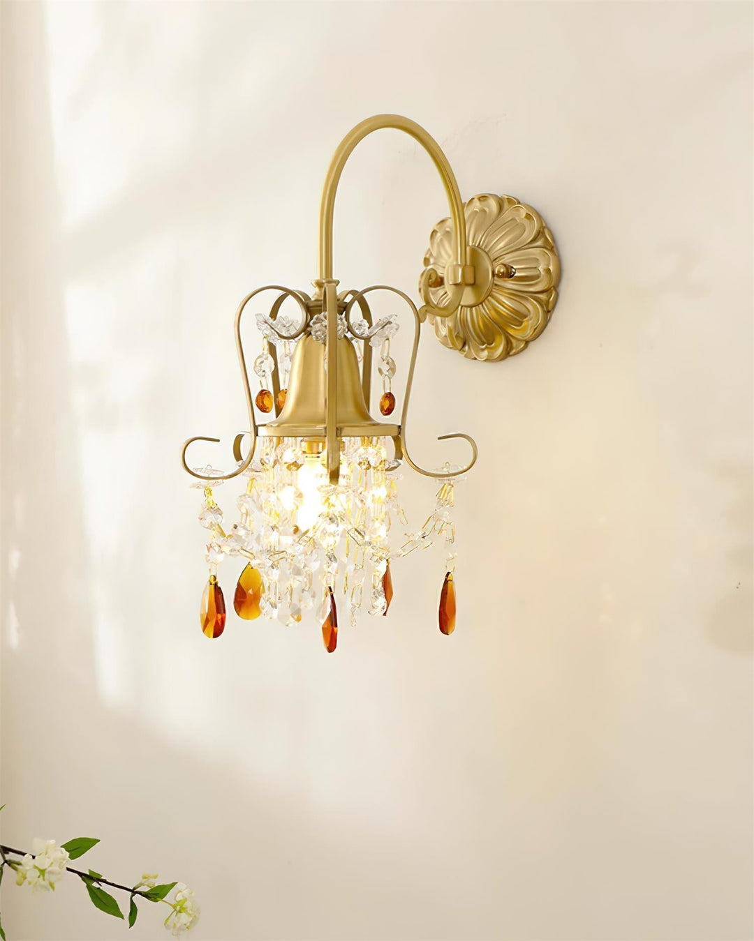 Kaitlyn Applique Murale Cristal - Neutralighting