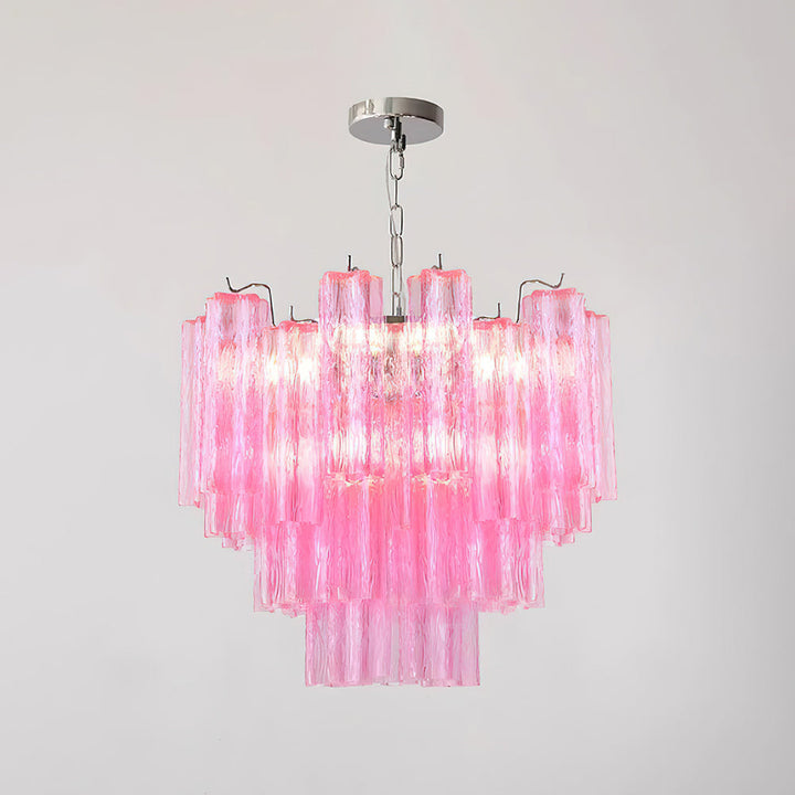 Kamenicky Lustre Cascades de Verre en Niveaux - Neutralighting