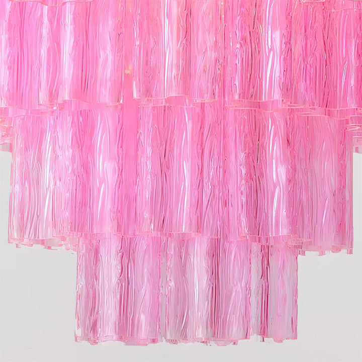 Kamenicky Lustre Cascades de Verre en Niveaux - Neutralighting