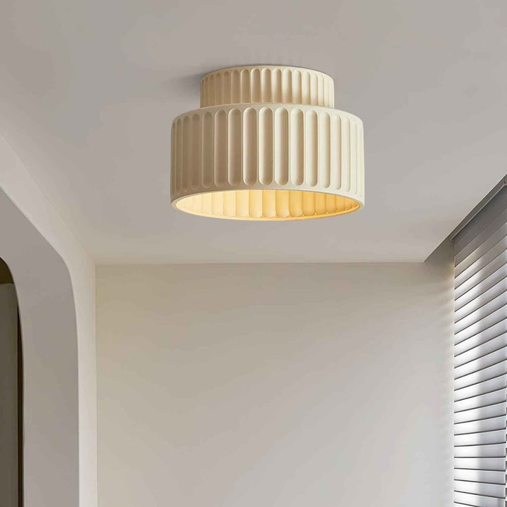 Solara Métal 23cm Beige LED