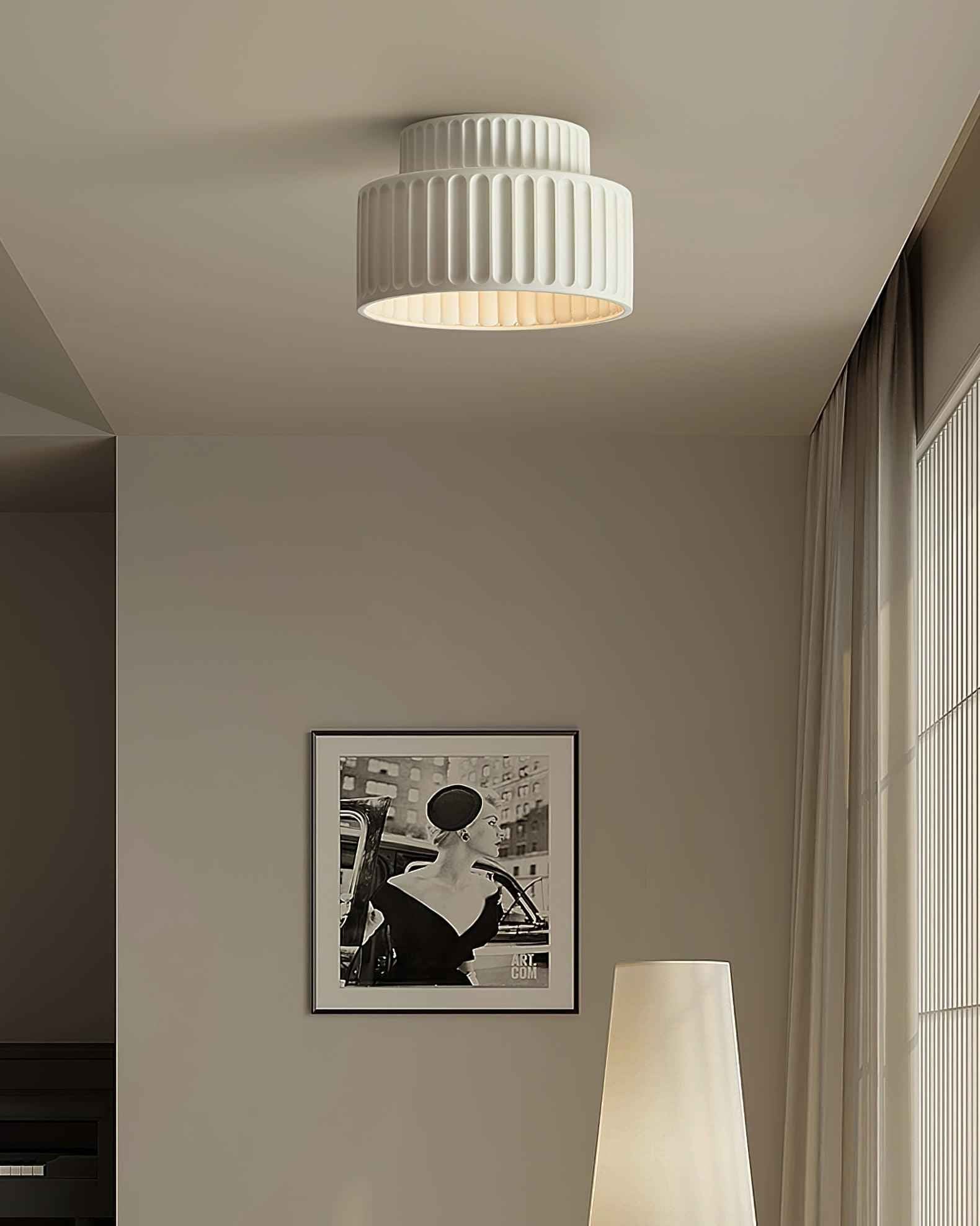 Solara Métal 23cm Beige LED