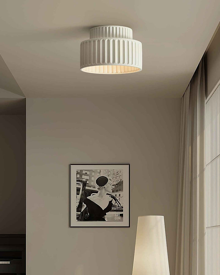 Solara Métal 23cm Beige LED