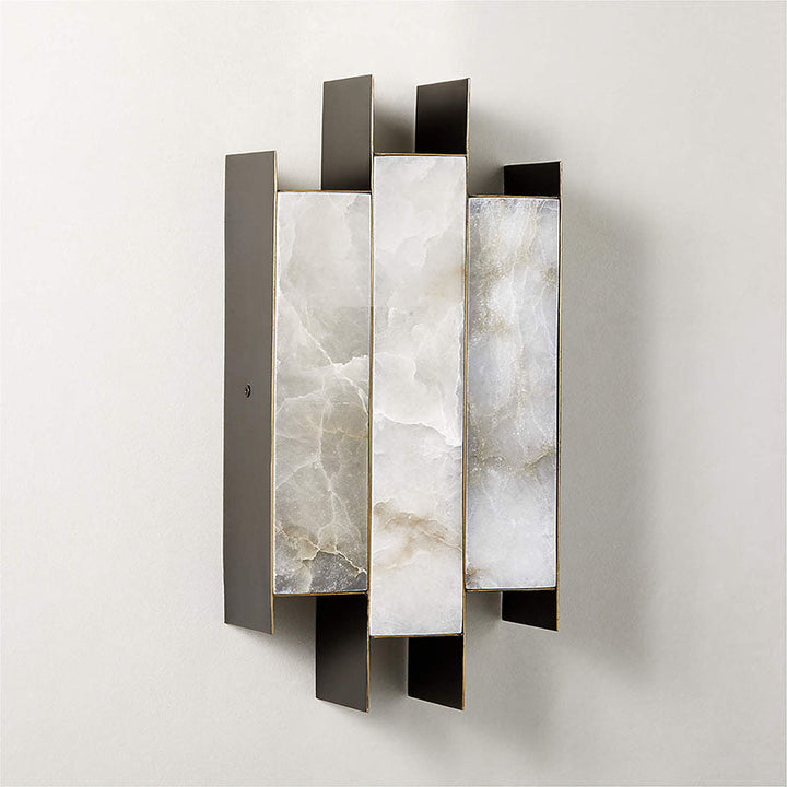Vavynor Applique Murale Laiton Albâtre Créativité Individuelle - Neutralighting