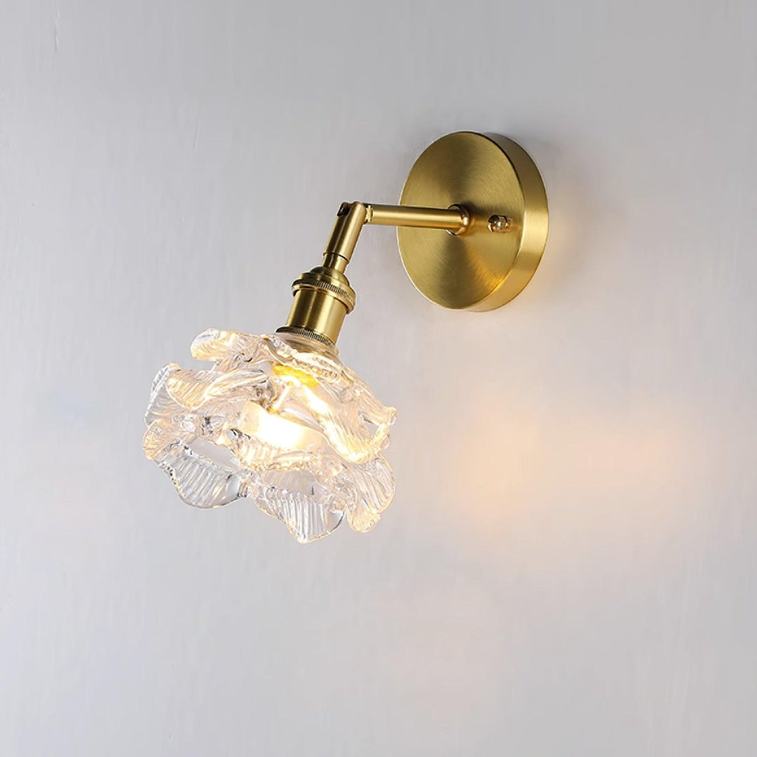 Petal Applique Murale Vintage en Laiton - Neutralighting