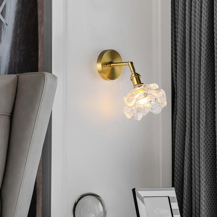 Petal Applique Murale Vintage en Laiton - Neutralighting