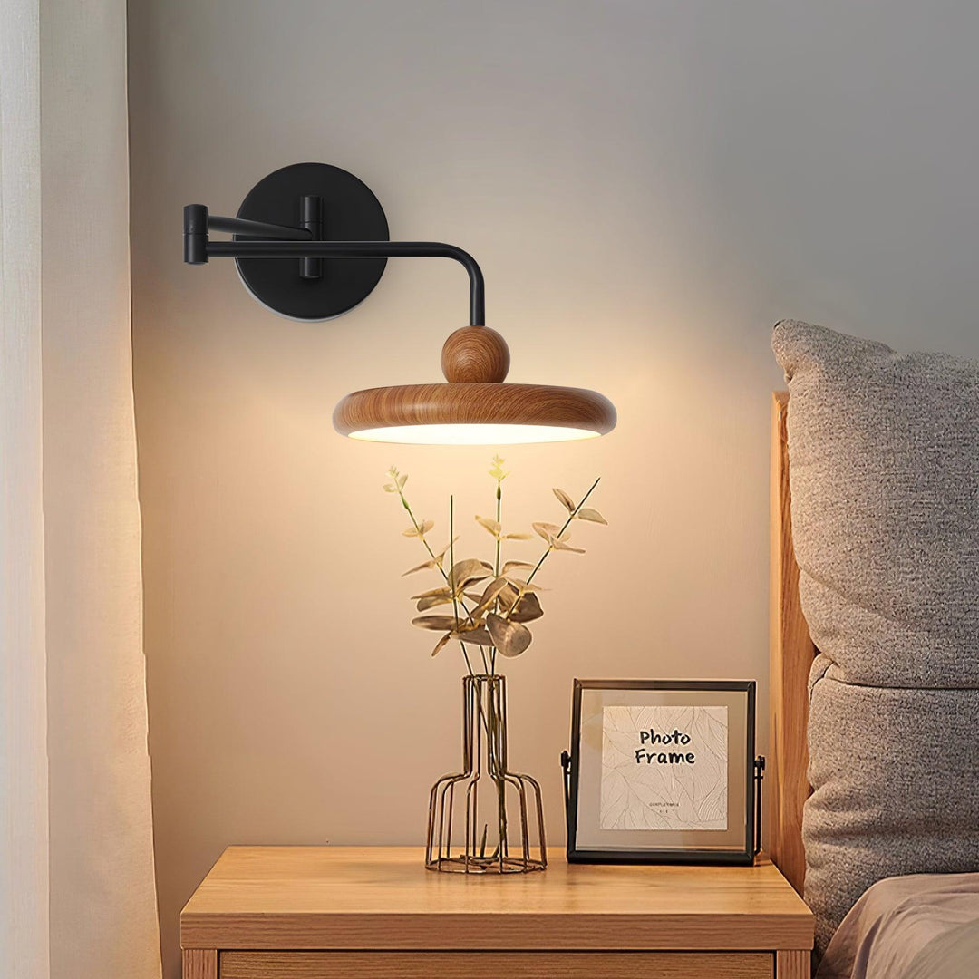 Nella Applique Murale Minimaliste en Bois - Neutralighting