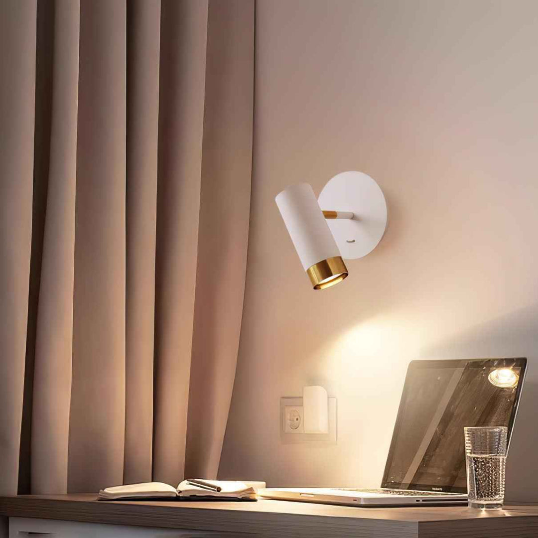 Cevare Métal 11cm Doré LED