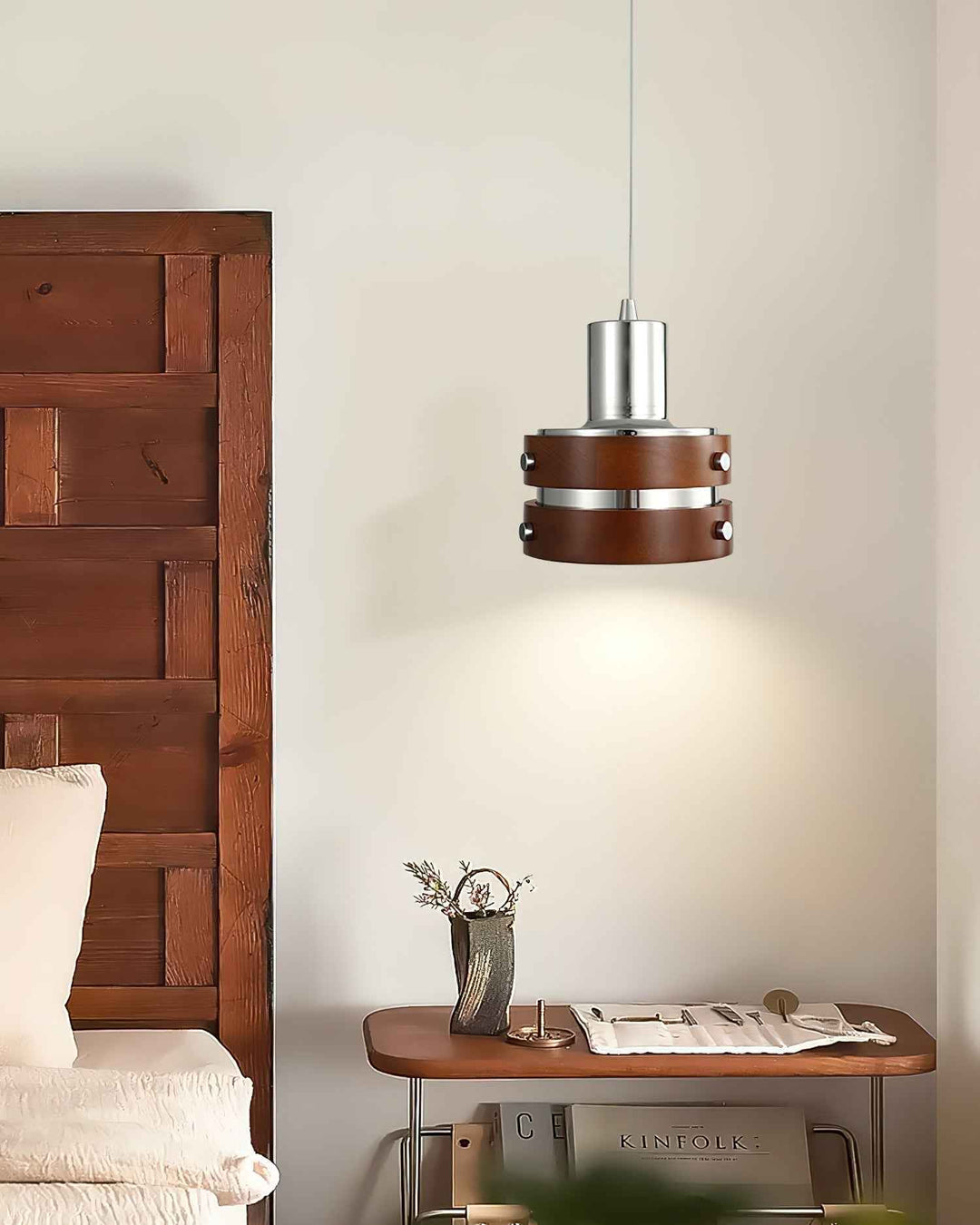 Karry Suspension Chrome Bois - Neutralighting