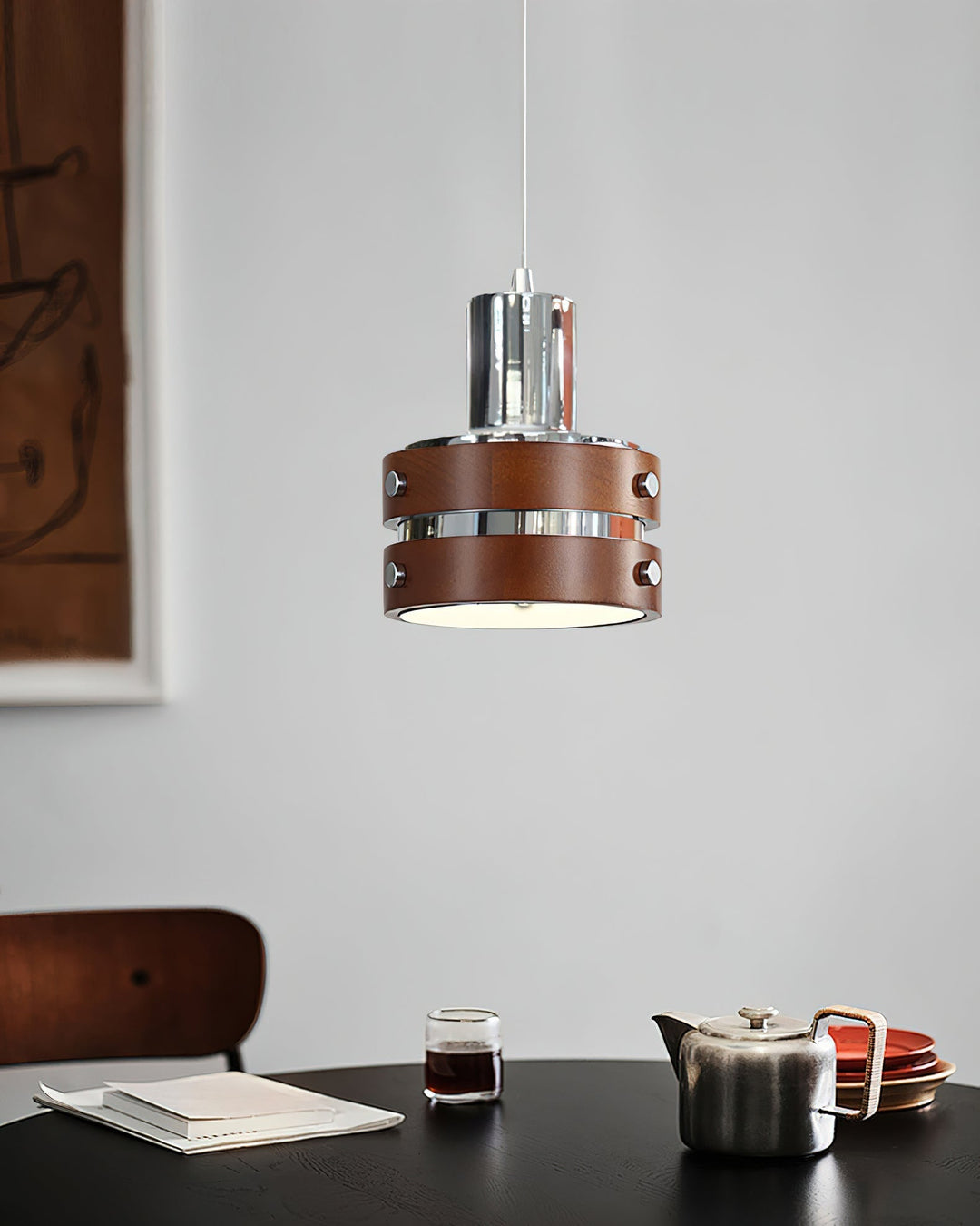 Karry Suspension Chrome Bois - Neutralighting