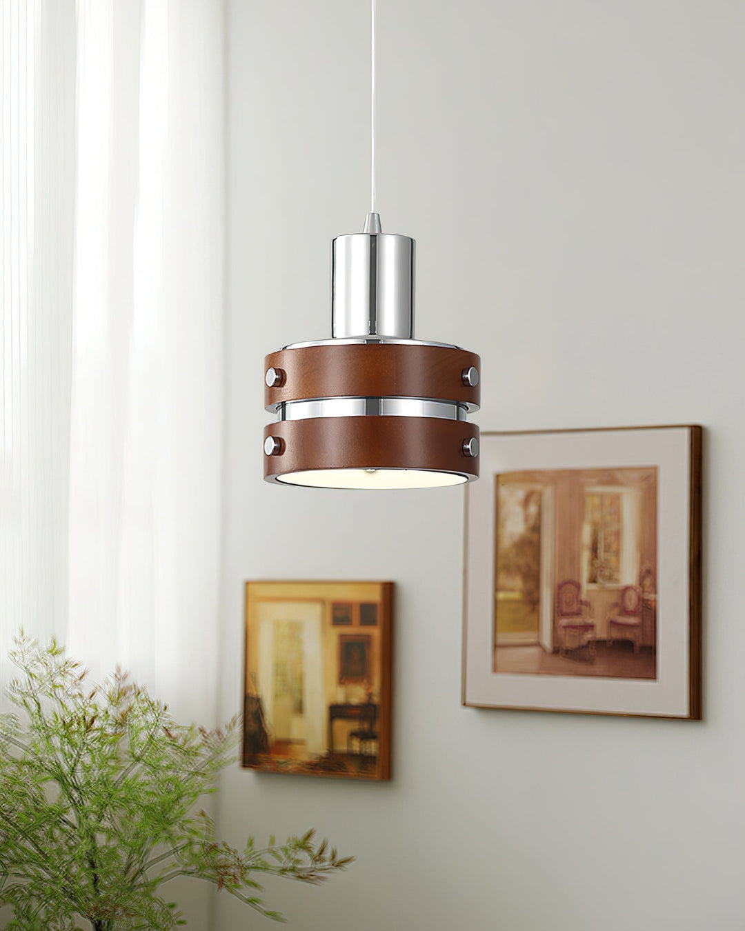 Karry Suspension Chrome Bois - Neutralighting