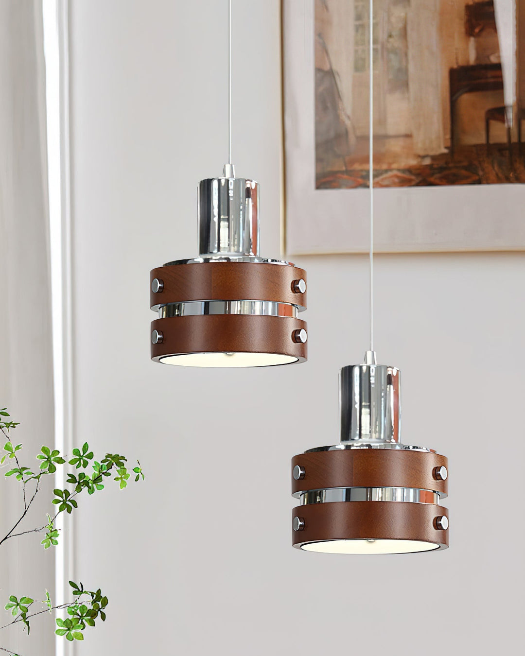Karry Suspension Chrome Bois - Neutralighting