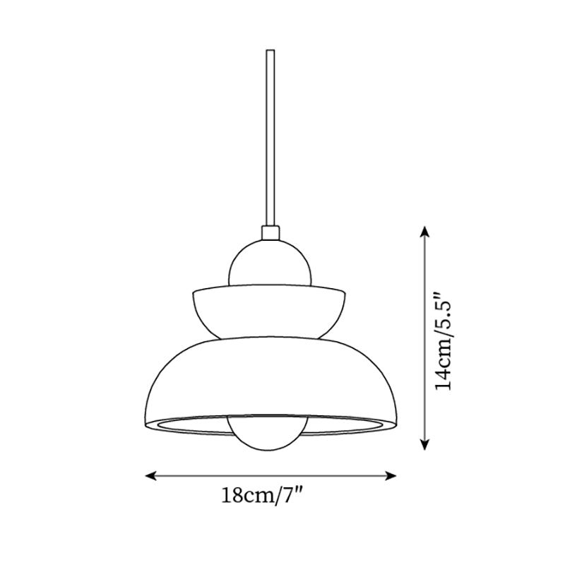Nova Lampe Pendante Moderne Nordic en Bois - Neutralighting
