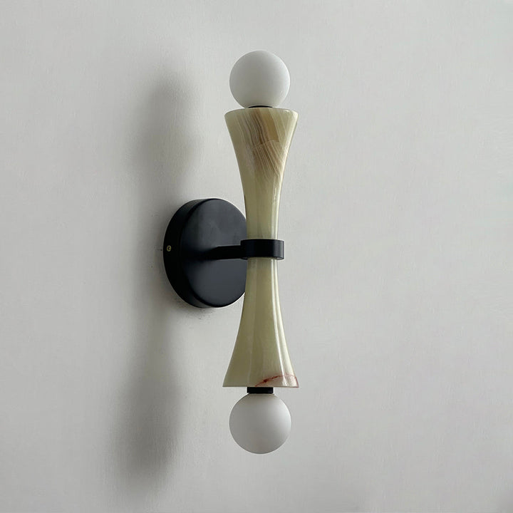Katia Applique Murale Travertin Sablier - Neutralighting