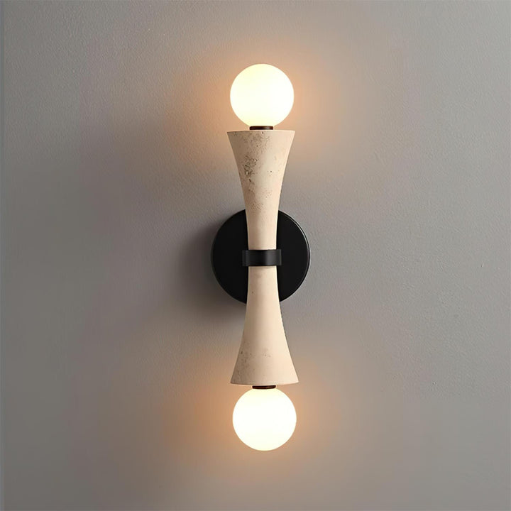 Katia Applique Murale Travertin Sablier - Neutralighting