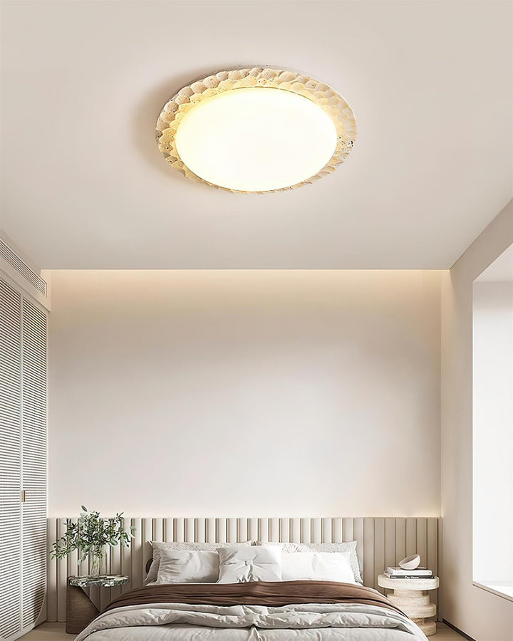 Ritta Plafonnier Travertin Dôme - Neutralighting