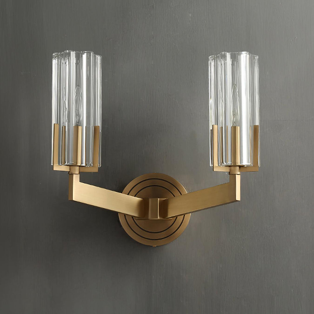 Aqua Lampe Murale en Laiton et Verre Haut de Gamme - Neutralighting
