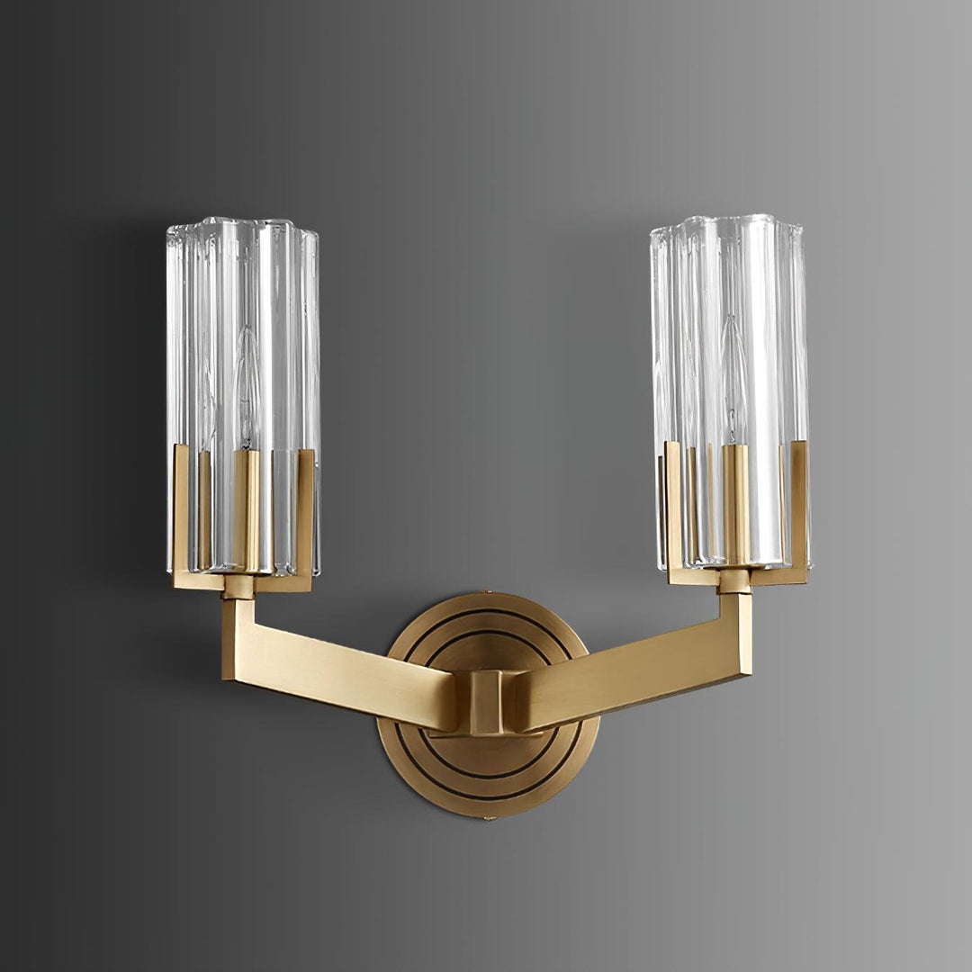 Aqua Lampe Murale en Laiton et Verre Haut de Gamme - Neutralighting