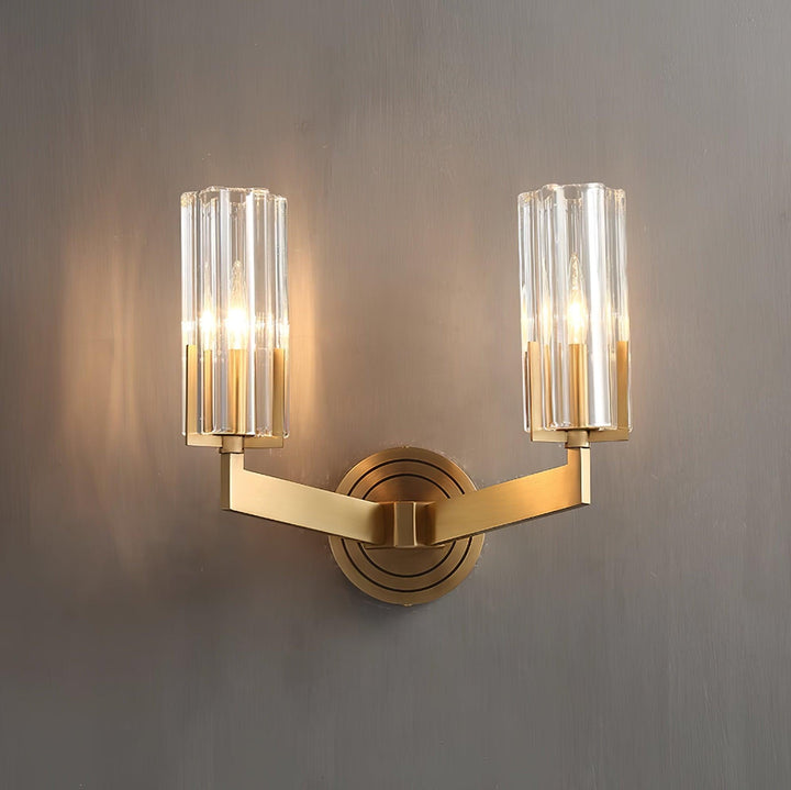 Aqua Lampe Murale en Laiton et Verre Haut de Gamme - Neutralighting