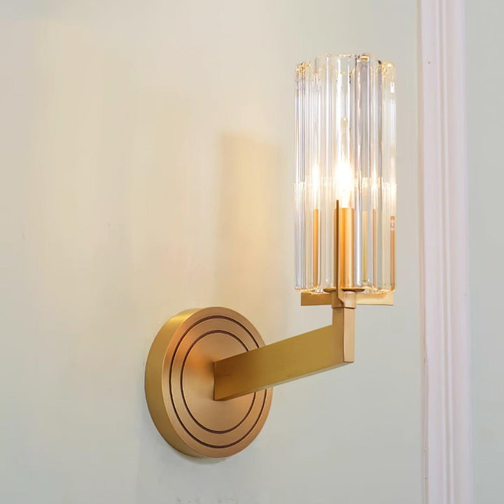 Aqua Lampe Murale en Laiton et Verre Haut de Gamme - Neutralighting