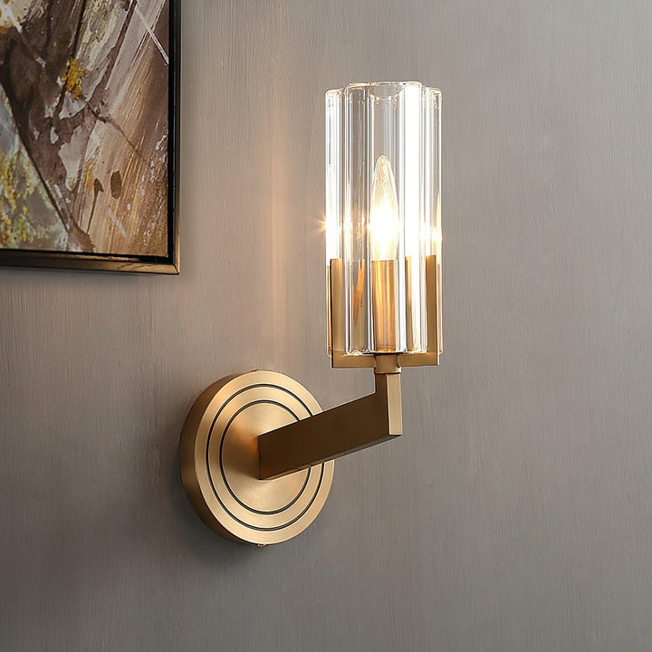 Aqua Lampe Murale en Laiton et Verre Haut de Gamme - Neutralighting