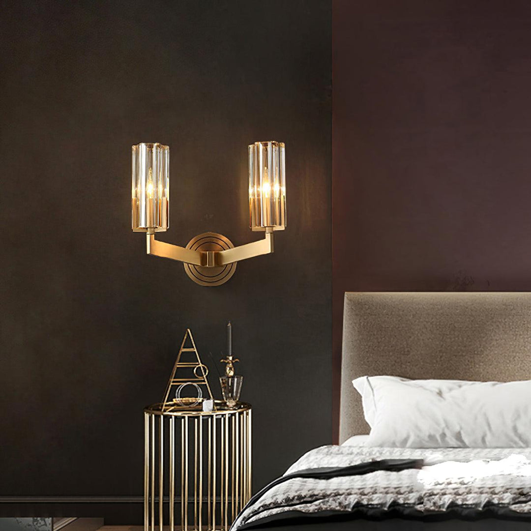 Aqua Lampe Murale en Laiton et Verre Haut de Gamme - Neutralighting