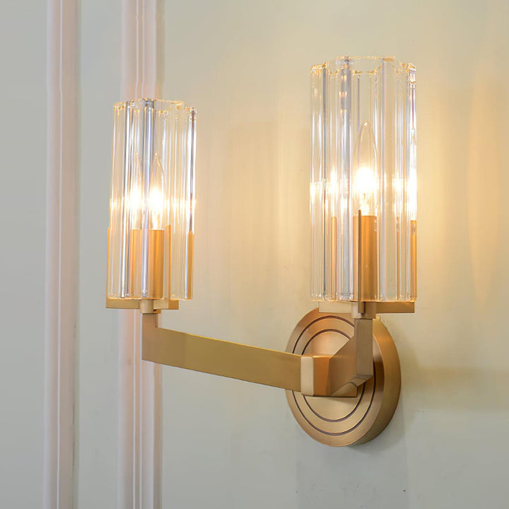 Aqua Lampe Murale en Laiton et Verre Haut de Gamme - Neutralighting