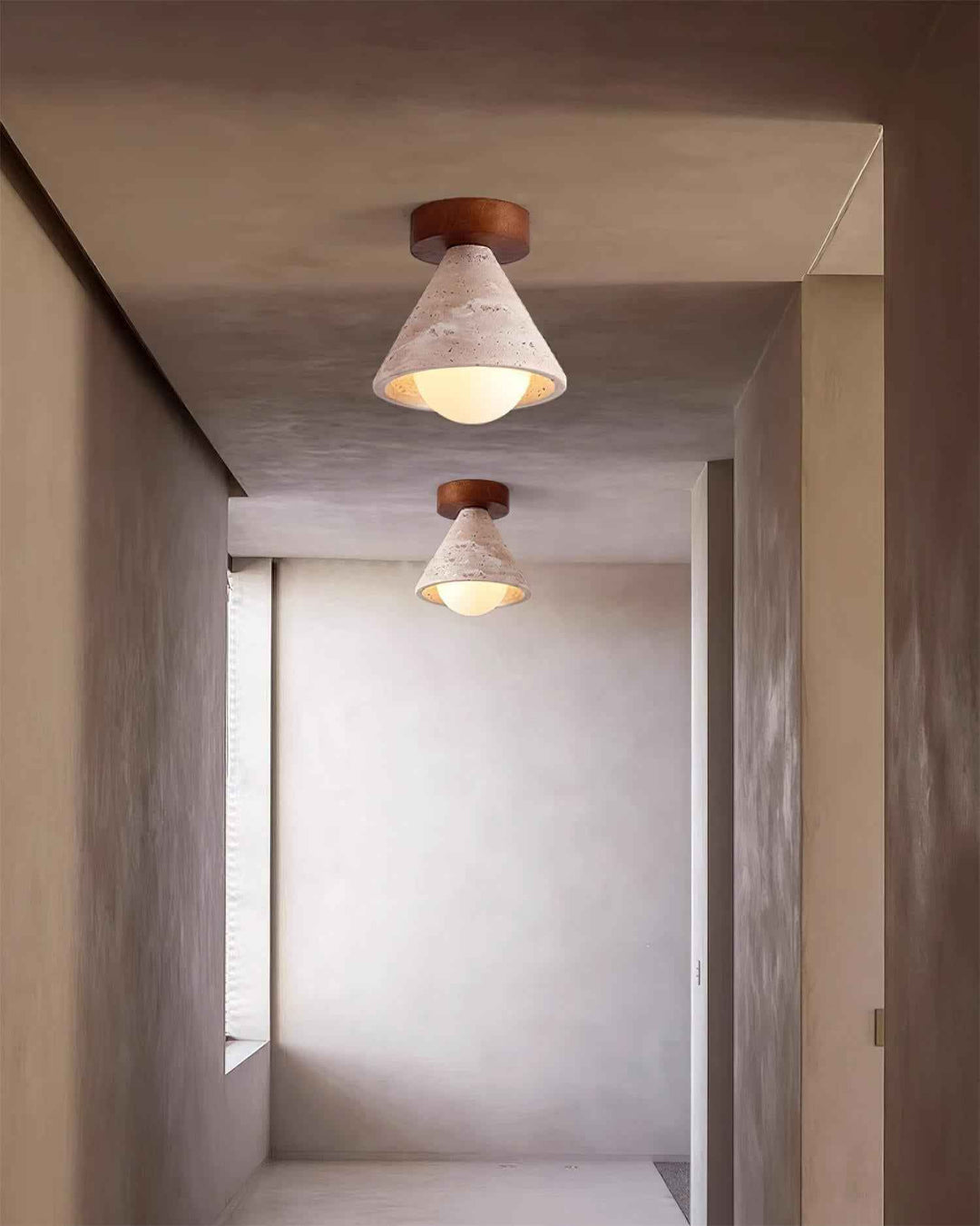 Plafonnier Hudon en Bois – Éclairage Plafonnier Moderne