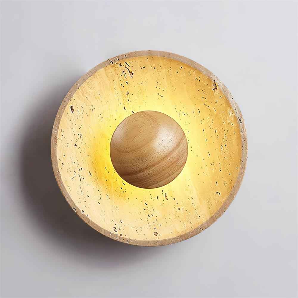 Gionne Bois 25cm Beige LED