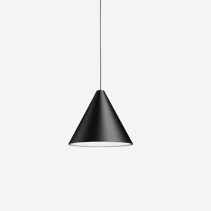 Cone Lampe Pendante Abat-jour Conique Noir pour Style Industriel Moderne - Neutralighting