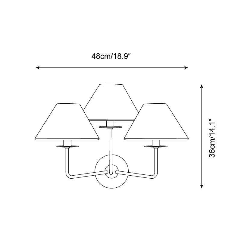 Lampe Kelley en Laiton – Design Contemporain