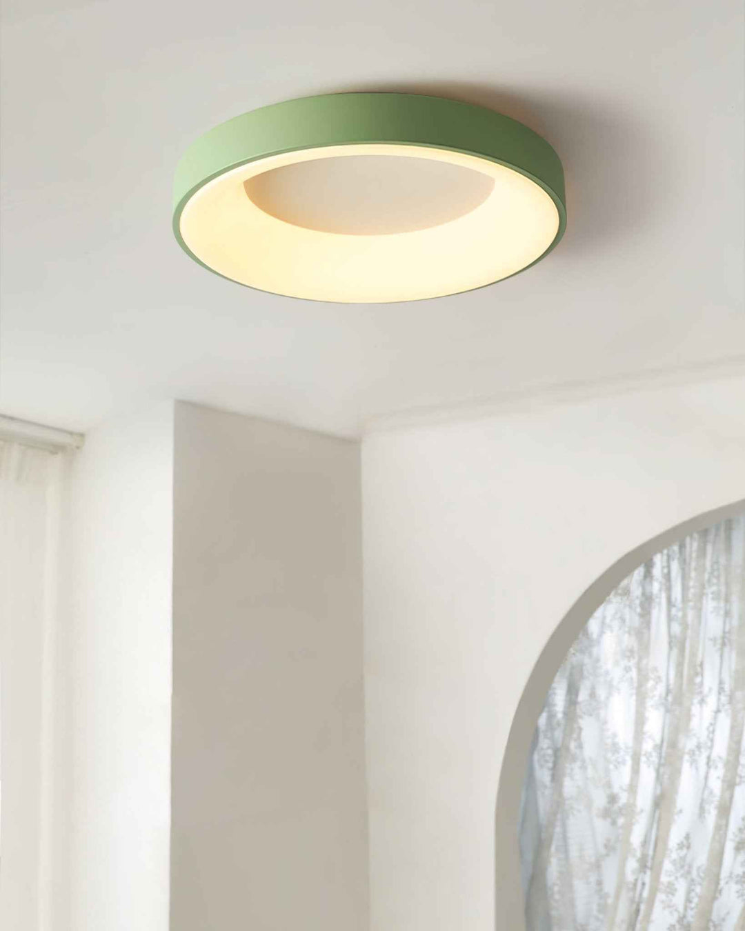 Solara Acrylique 40cm Blanc LED 25W