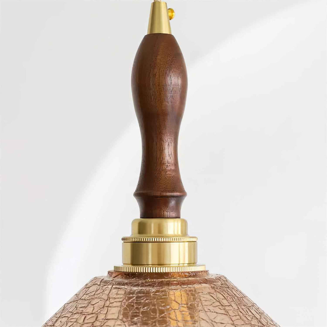 Kenyata Suspension Texturé Verre Organique - Neutralighting