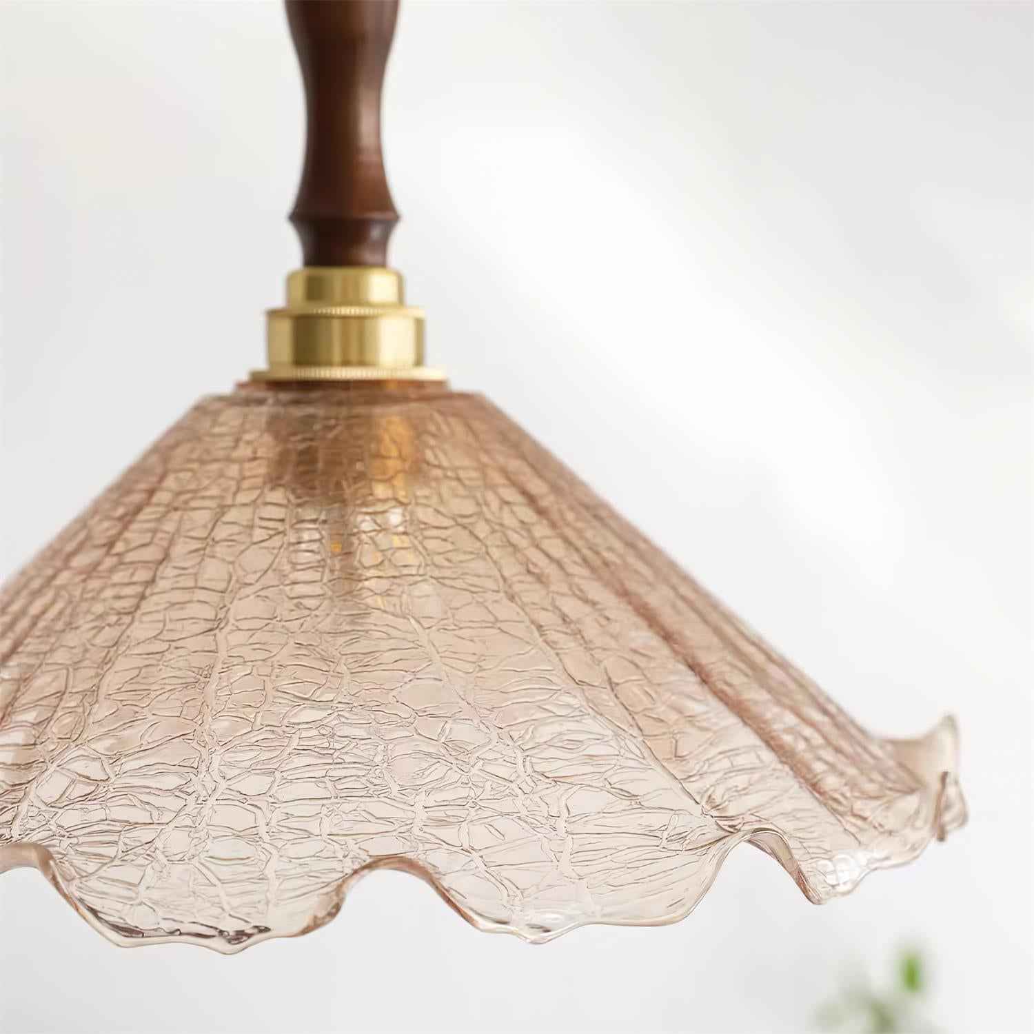 Kenyata Suspension Texturé Verre Organique - Neutralighting